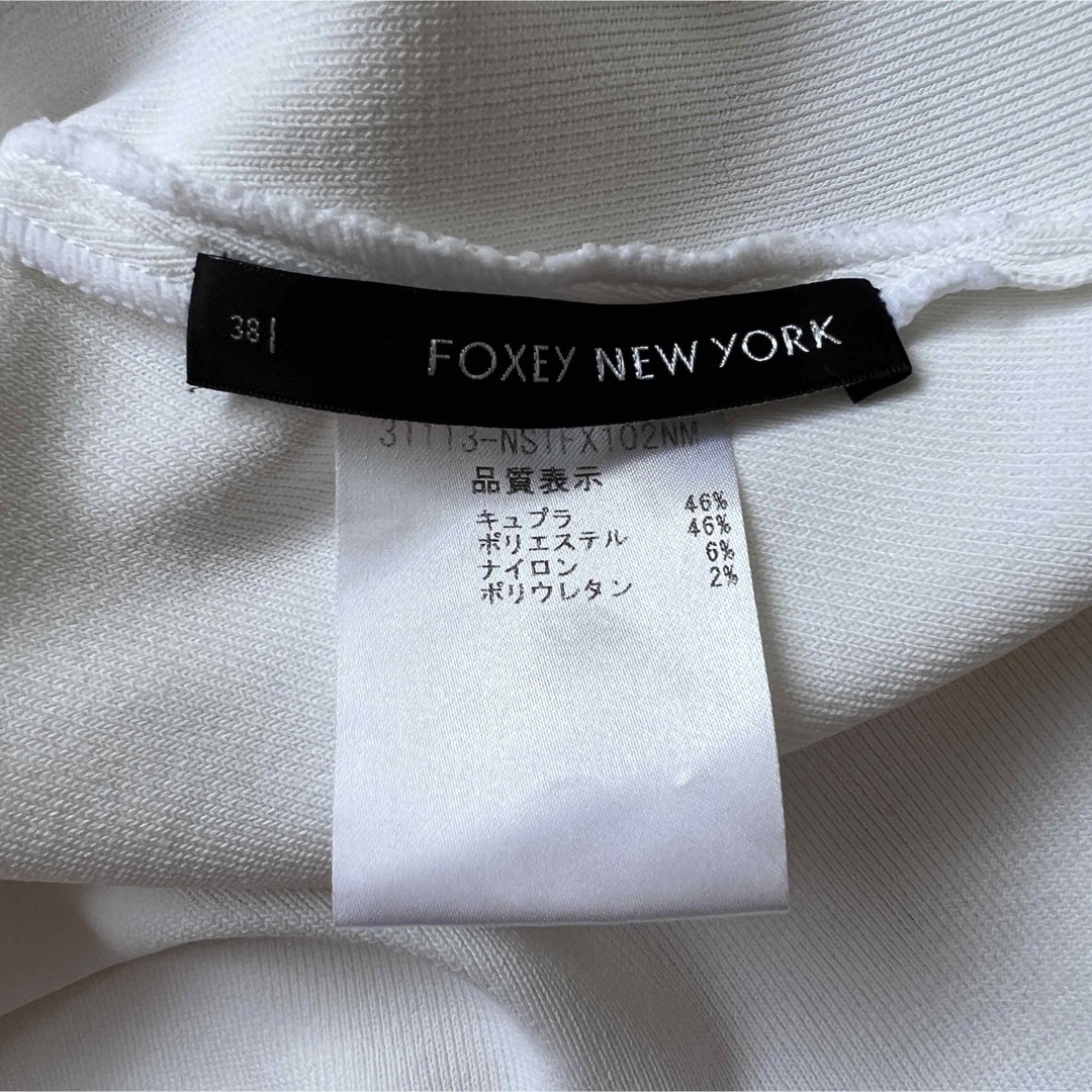 FOXEY NEW YORK - 美品 FOXEY NEWYORK フォクシー ニット ロゴプレート