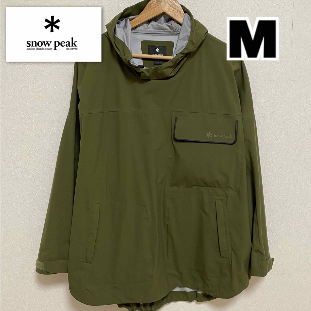 スノーピーク　3L Light Shell Poncho  サイズM