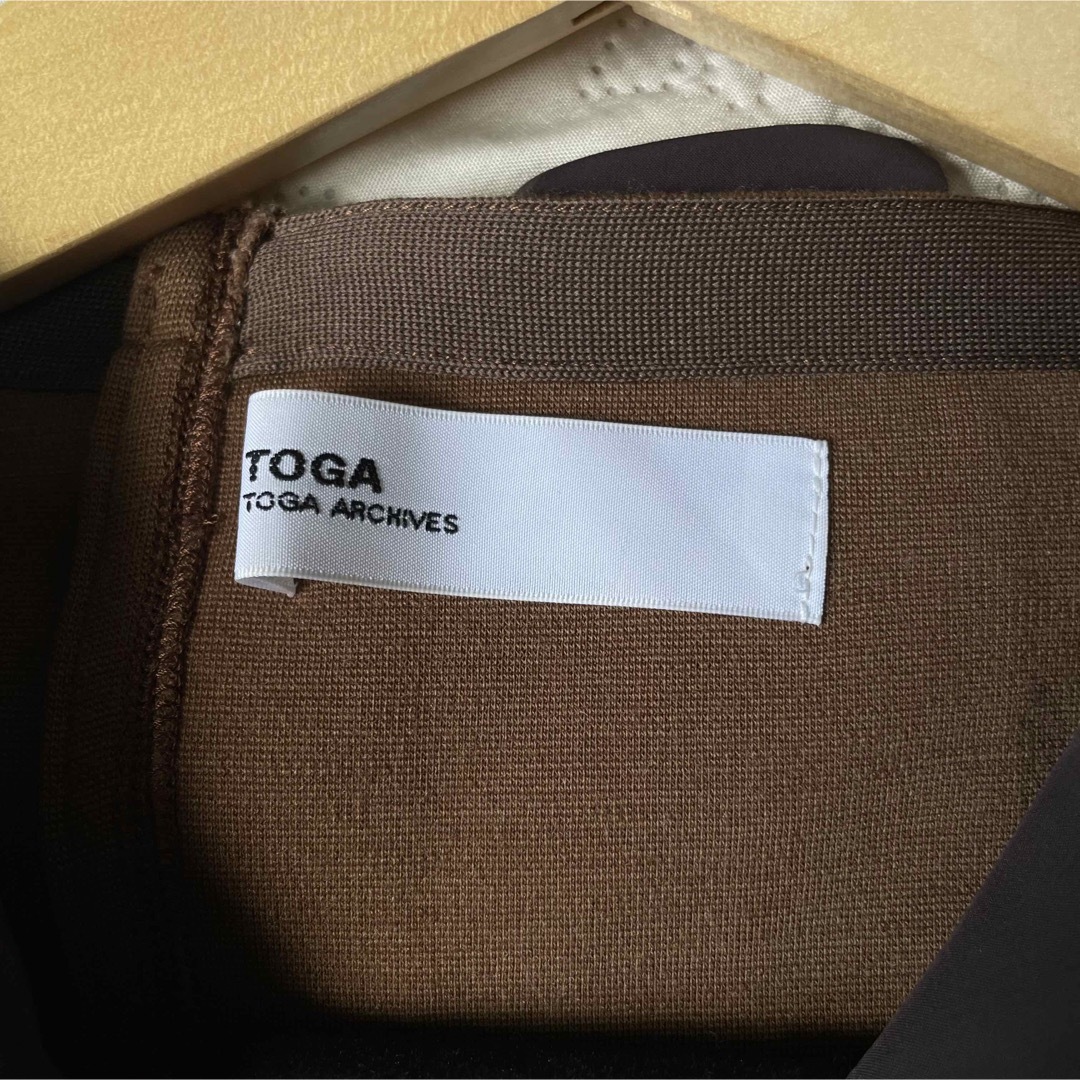 TOGA(トーガ)のトーガ　ウールジャージデザインプルオーバー レディースのトップス(シャツ/ブラウス(長袖/七分))の商品写真