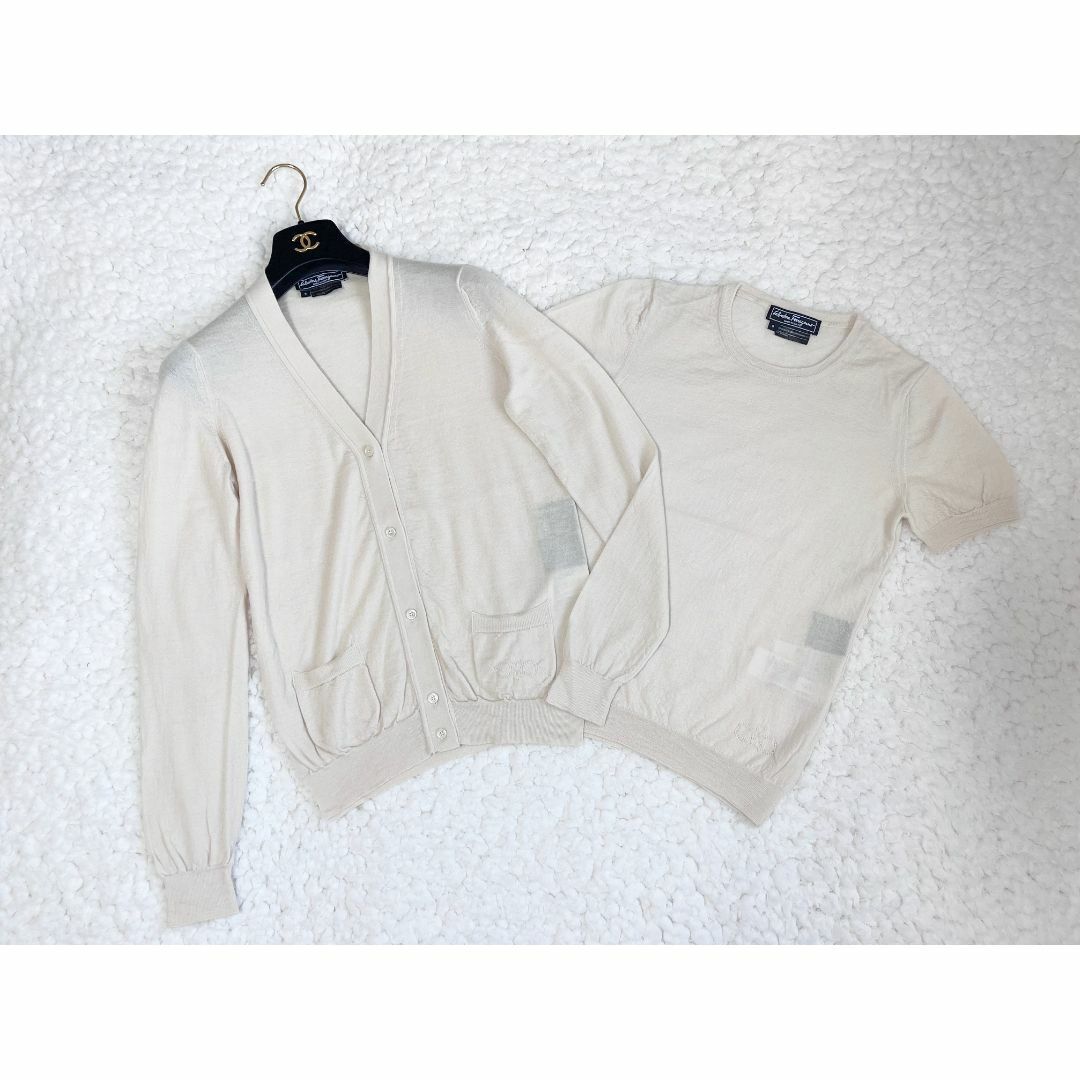 Salvatore Ferragamo - Salvatore Ferragamo 美品 カシミヤ100