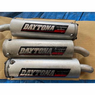 希少　当時物　デイトナ　DAYTONA　サイレンサー　　チャンバー　3本セット