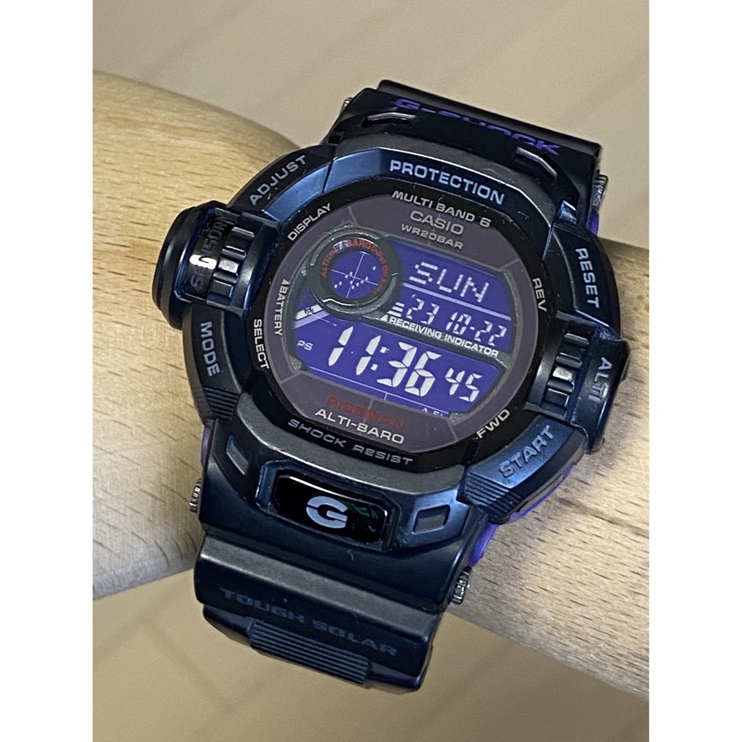 G-SHOCK - G-SHOCK/GW-9200/限定/パープル/電波/ソーラー/ライズマン