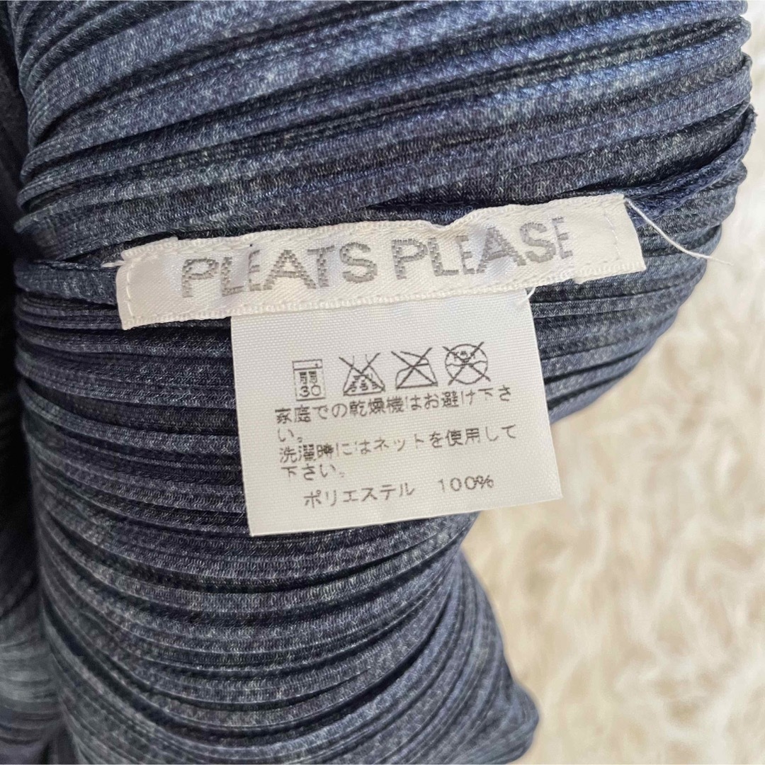 【極美品】PLEATS PLEASE デニム転写 カットソー 3 Lサイズ