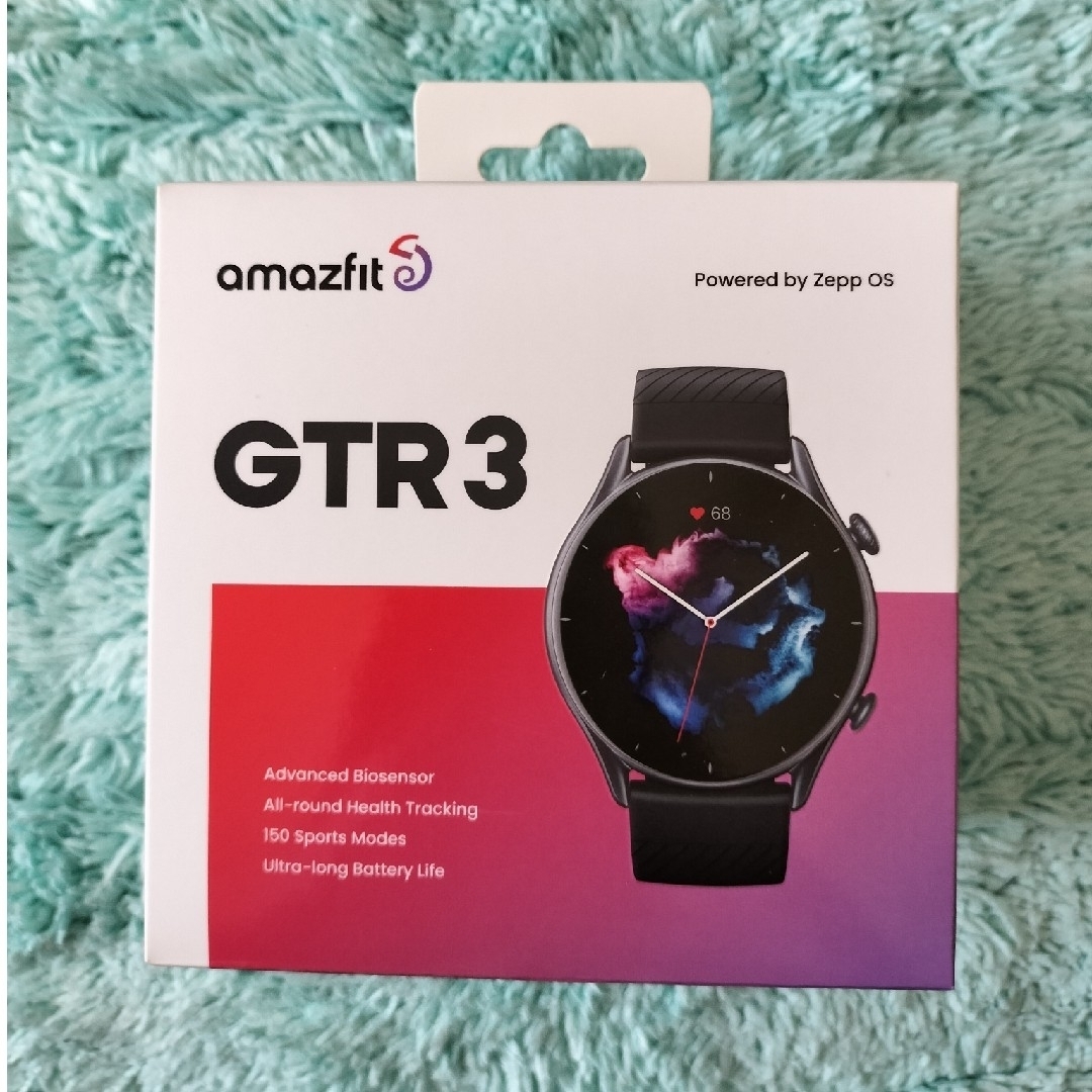 【未開封新品】Amazfit GTR 3/サンダーブラック