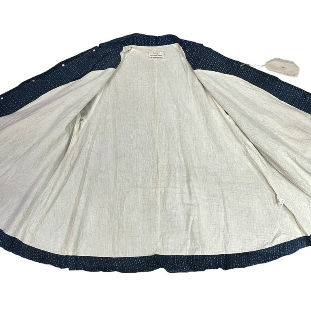 kaval Limited Piece Japanese Antique Fabric Boro Dohchu Coat 5