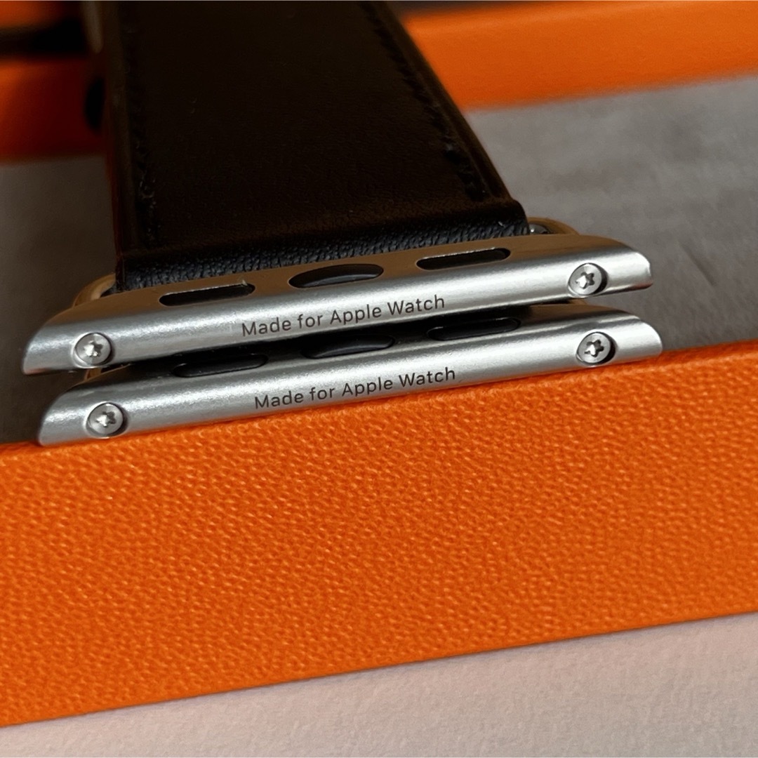 Hermes(エルメス)のApple Watch エルメス　レザーベルト メンズの時計(レザーベルト)の商品写真