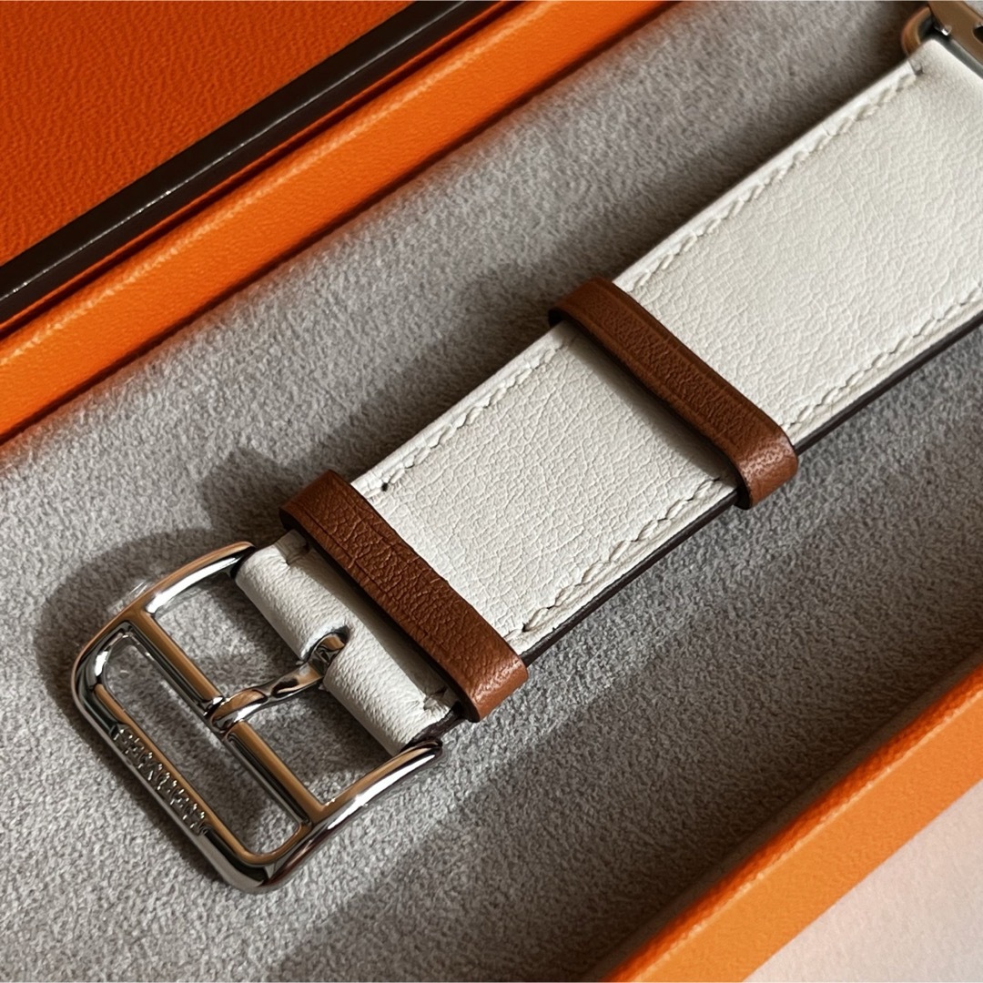 Hermes(エルメス)のApple Watch エルメス　レザーベルト メンズの時計(レザーベルト)の商品写真