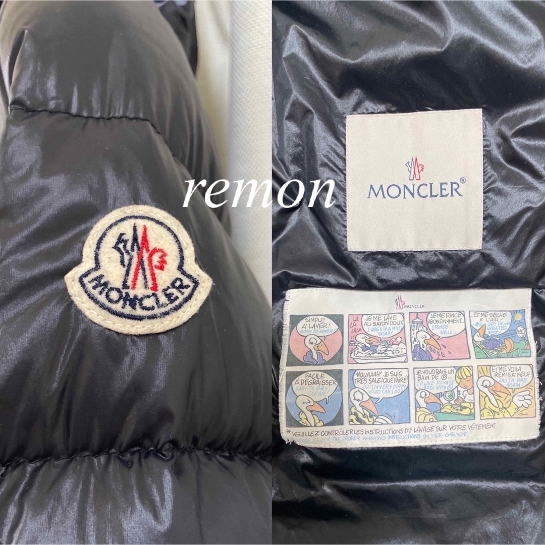 MONCLER(モンクレール)の国内正規品　モンクレール　SUYEN  ブラック　ダウンコート レディースのジャケット/アウター(ダウンコート)の商品写真