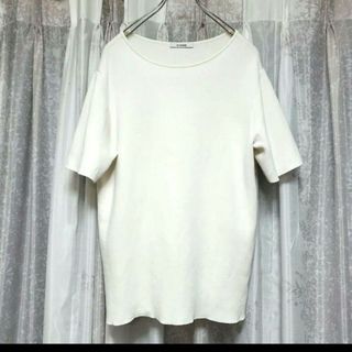 SLOANE - SLOANE  カットソー、Tシャツ、ニットホワイト