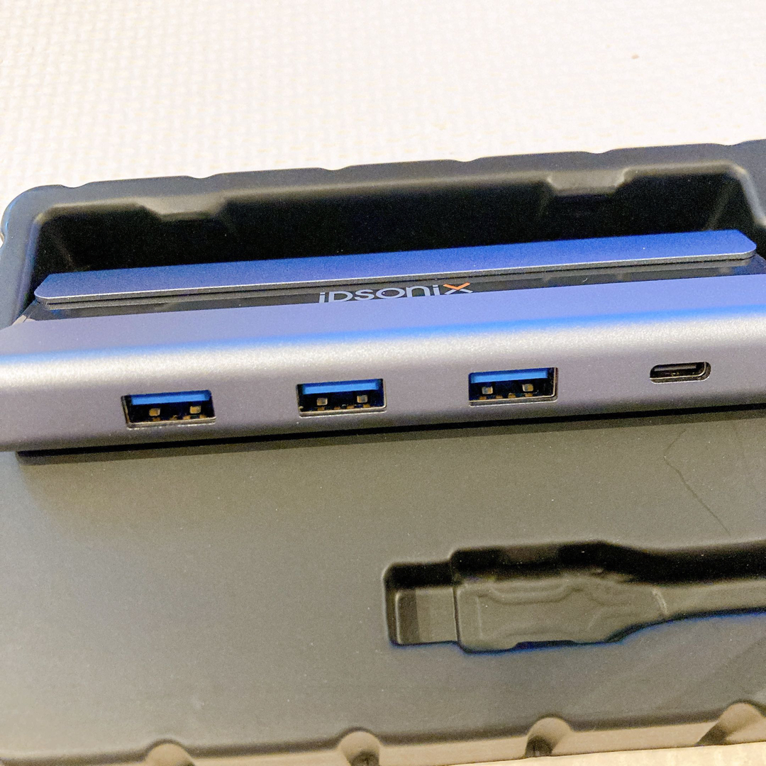 iDsonix 5-in-1 USB-C PD メディア ハブ 4K対応