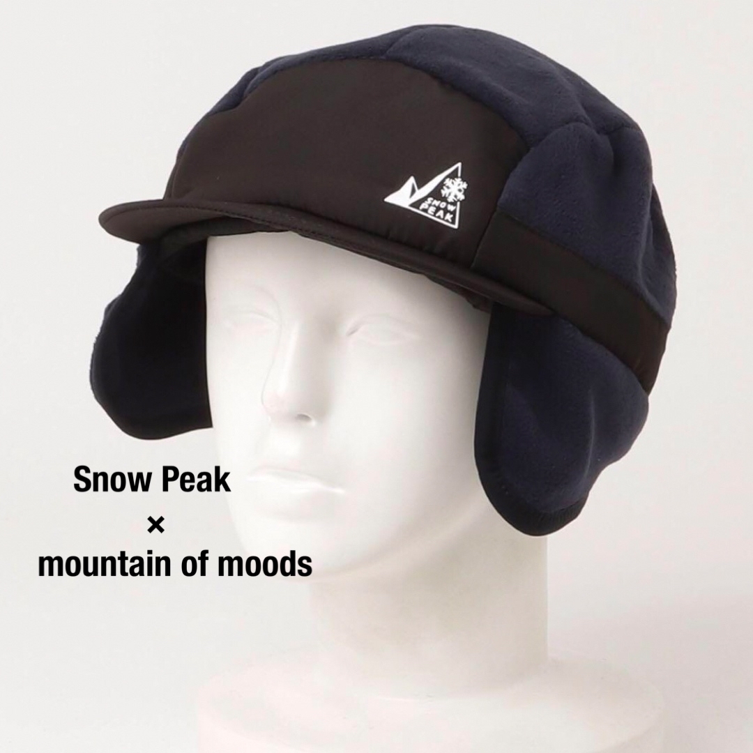 Snow Peak× mountain of moods【スノーピーク】キャップ