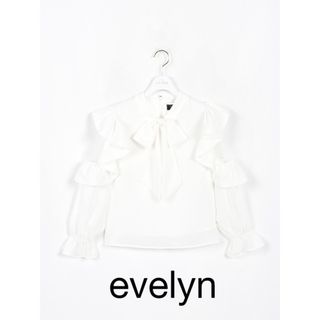 evelyn オリジナルフラワーBS オフホワイト フリーサイズ