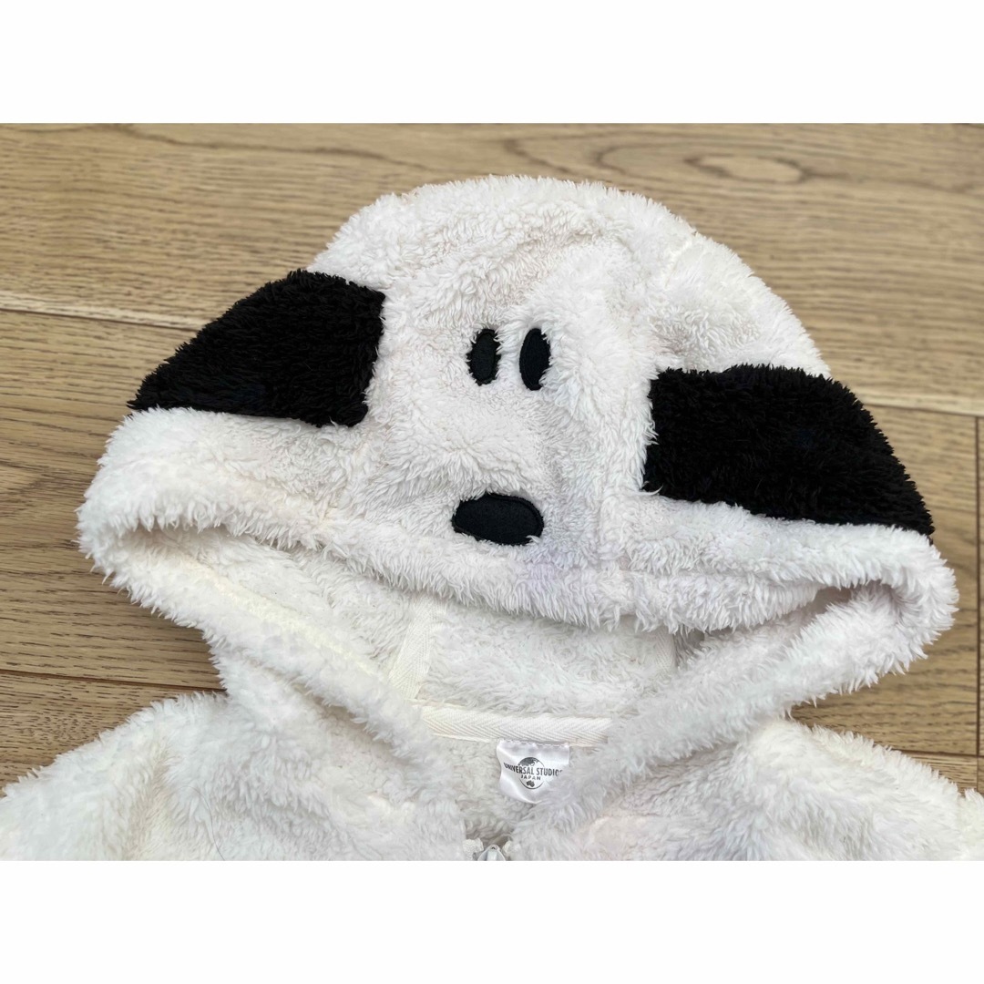 USJ(ユニバーサルスタジオジャパン)のUSJ  SNOOPY  ニットパーカー　130㎝ キッズ/ベビー/マタニティのキッズ服女の子用(90cm~)(ジャケット/上着)の商品写真