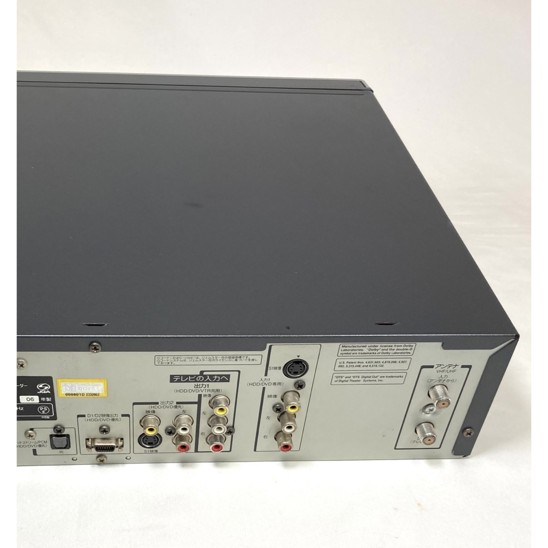 動作良好】Toshiba ビデオデッキ AK-V100 VHS/HDD 整備済 その他 動作良好】Toshiba ビデオデッキ AK-V100 VHS/HDD 整備済 その他
