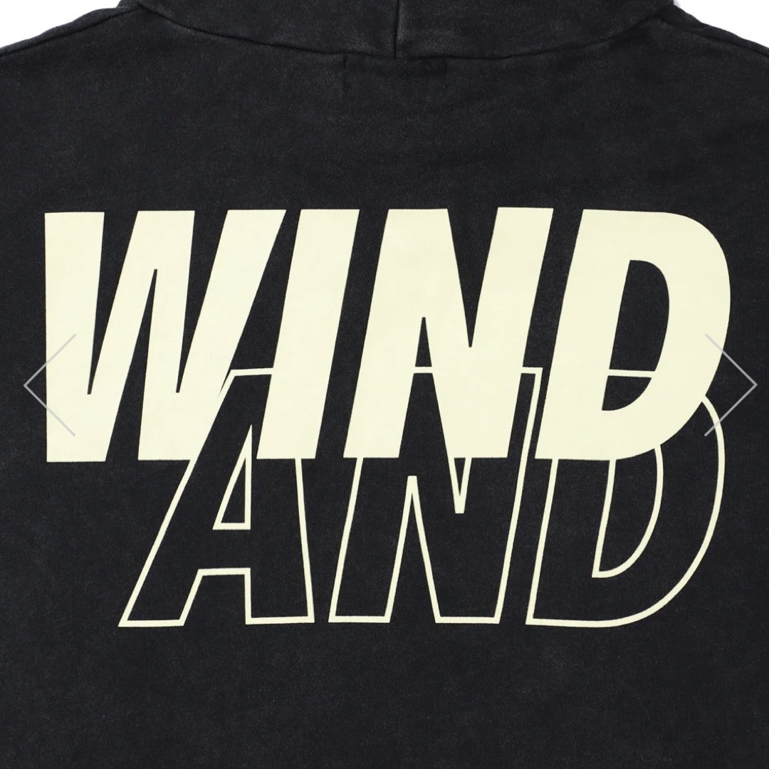 WIND AND SEA SEA SULFER HOODIE BLACK