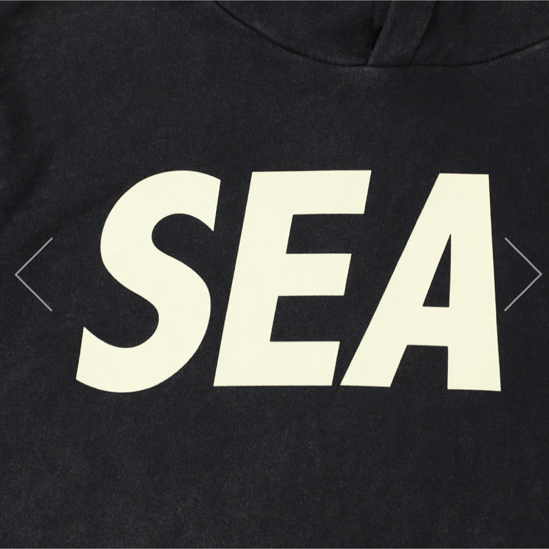 WIND AND SEA SULFER HOODIE ブラック/M