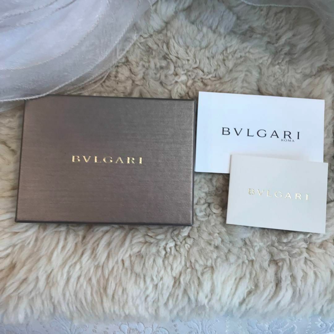 BVLGARI(ブルガリ)の★未使用品☆ブルガリ　ブルガリ・ブルガリ　カードケース　名刺入れ　ロゴクリップ レディースのファッション小物(名刺入れ/定期入れ)の商品写真