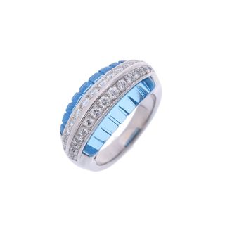 ジュネ  ブルートパーズ ダイヤ0.67ct リング・指輪(リング(指輪))