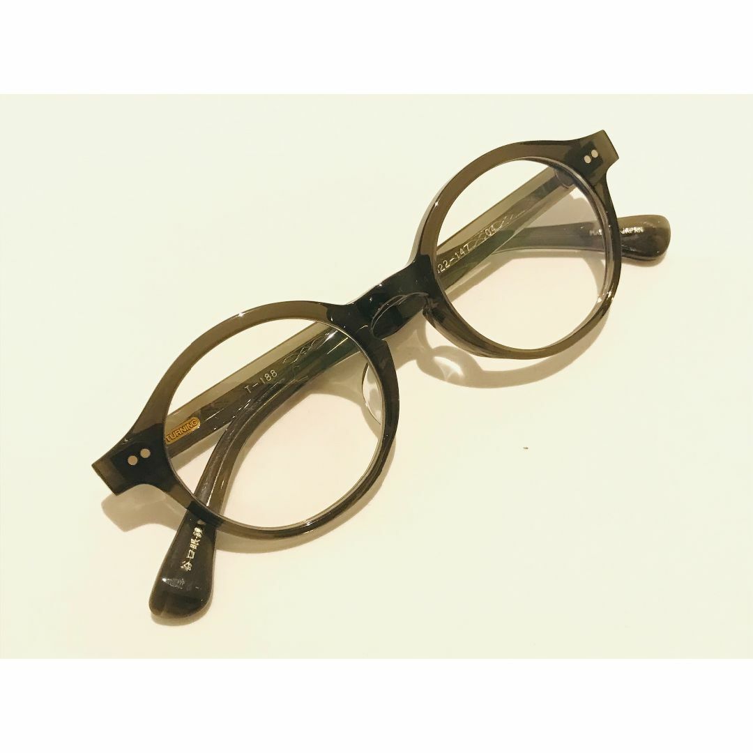 新品未使用「TURNING/ターニング」T-188 1 谷口眼鏡 鯖江メガネ