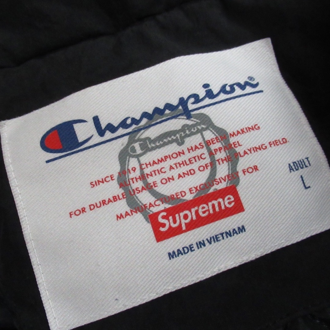 15AW Supreme × CHAMPION ナイロンジャケット ブルゾン L