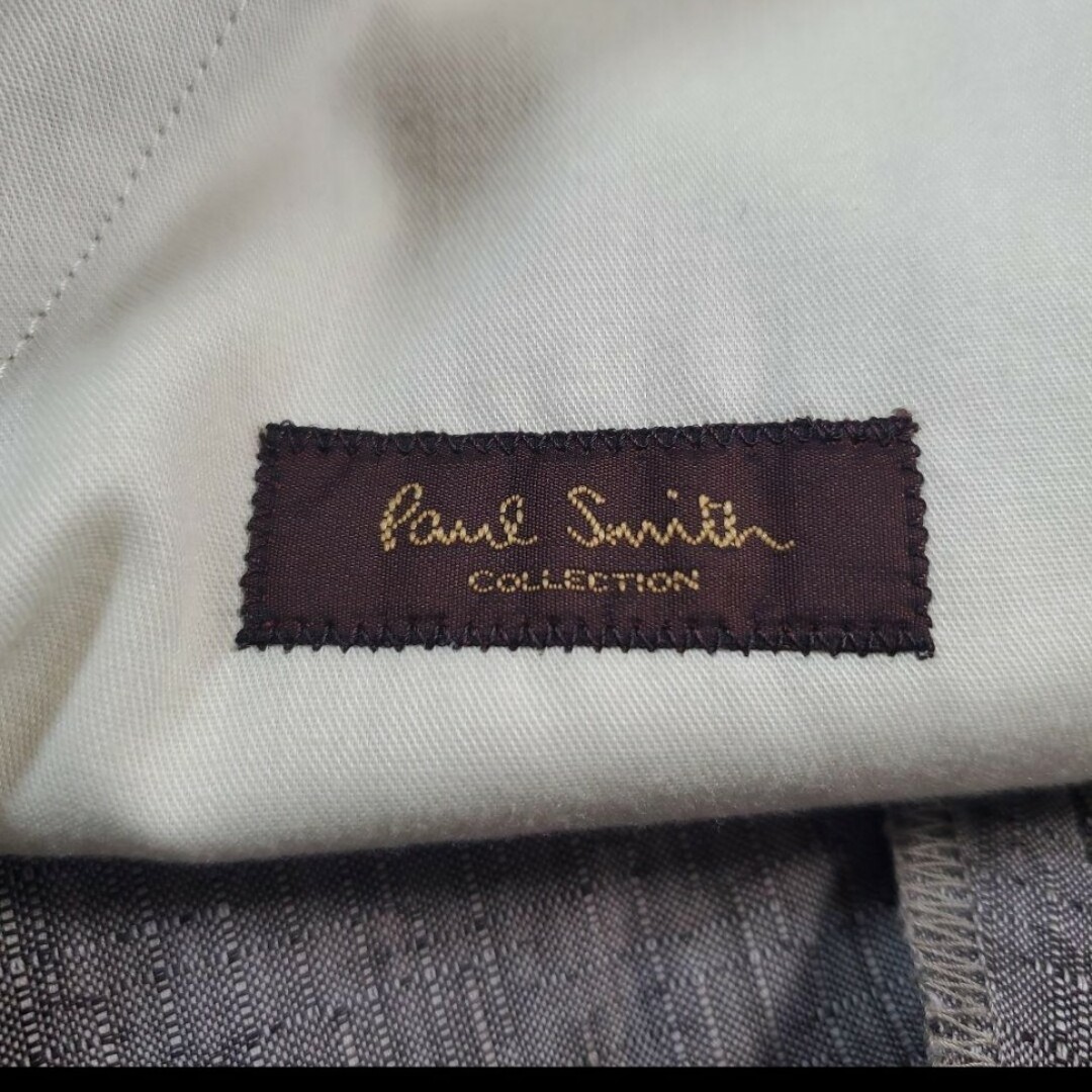 Paul Smith(ポールスミス)の【3.5万】Paul Smith  ウールネップ トラウザーズ グレー メンズのパンツ(スラックス)の商品写真