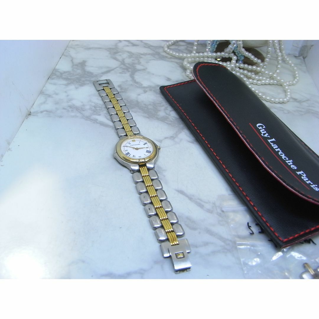 Guy Laroche(ギラロッシュ)のヴィンテージ　Guy　Laroche　ギラロッシュ　レディース　ウォッチ 良機 レディースのファッション小物(腕時計)の商品写真