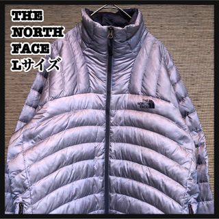 ザノースフェイス(THE NORTH FACE)のノースフェイス】ダウンジャケット　700　紫　レディースL　ワンポイントロゴ65(ダウンジャケット)