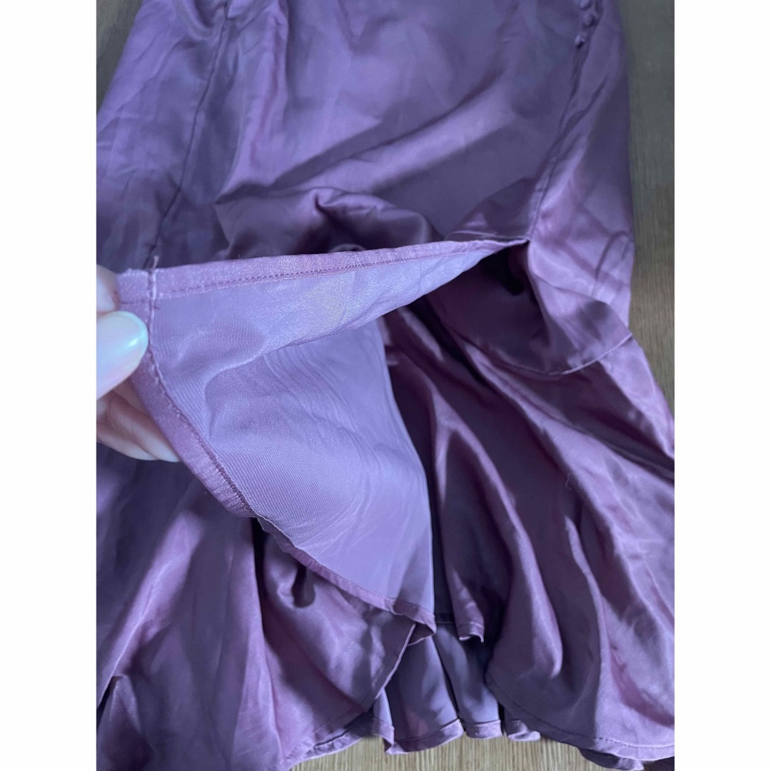 しまむら(シマムラ)のしまむら　スカート　マーメイドスカート　ピンク　フレア　スリット レディースのスカート(ロングスカート)の商品写真
