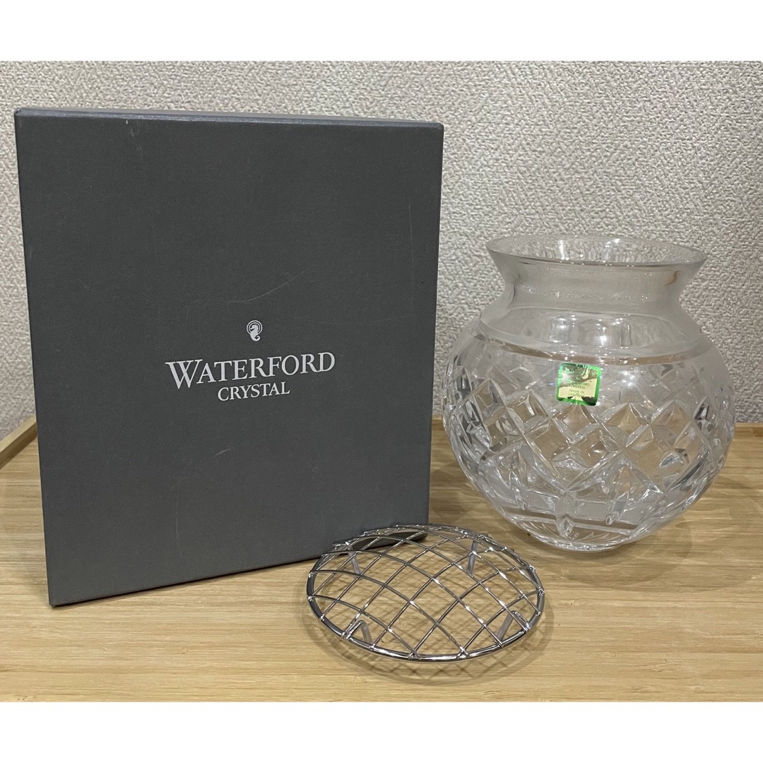 ★ウェッジウッド WEDGWOOD★メトラボール クリスタルガラス ベース 新品