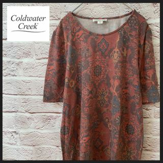 Coldwater Creek Tシャツ　半袖 レディース　[ M ](Tシャツ(半袖/袖なし))