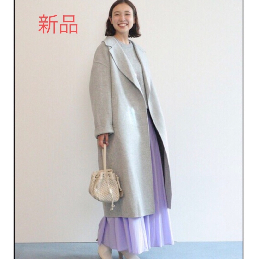 23区 - 新品 23区 MANTECOリバー ロング コート 38 グレー系の通販 by