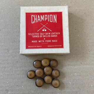 チャンピオン(Champion)のチャンピオン　ティップ　10個(ビリヤード)