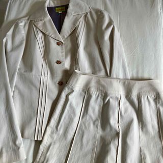 ホコモモラ 3点セット スーツ ジャケット 40 42 シビラ 秋冬 美品