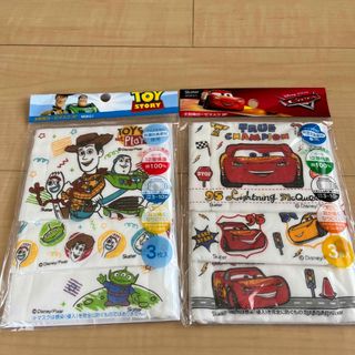 ✨新品✨子供用ガーゼマスクセット売り(トイストーリー＋カーズ)(その他)