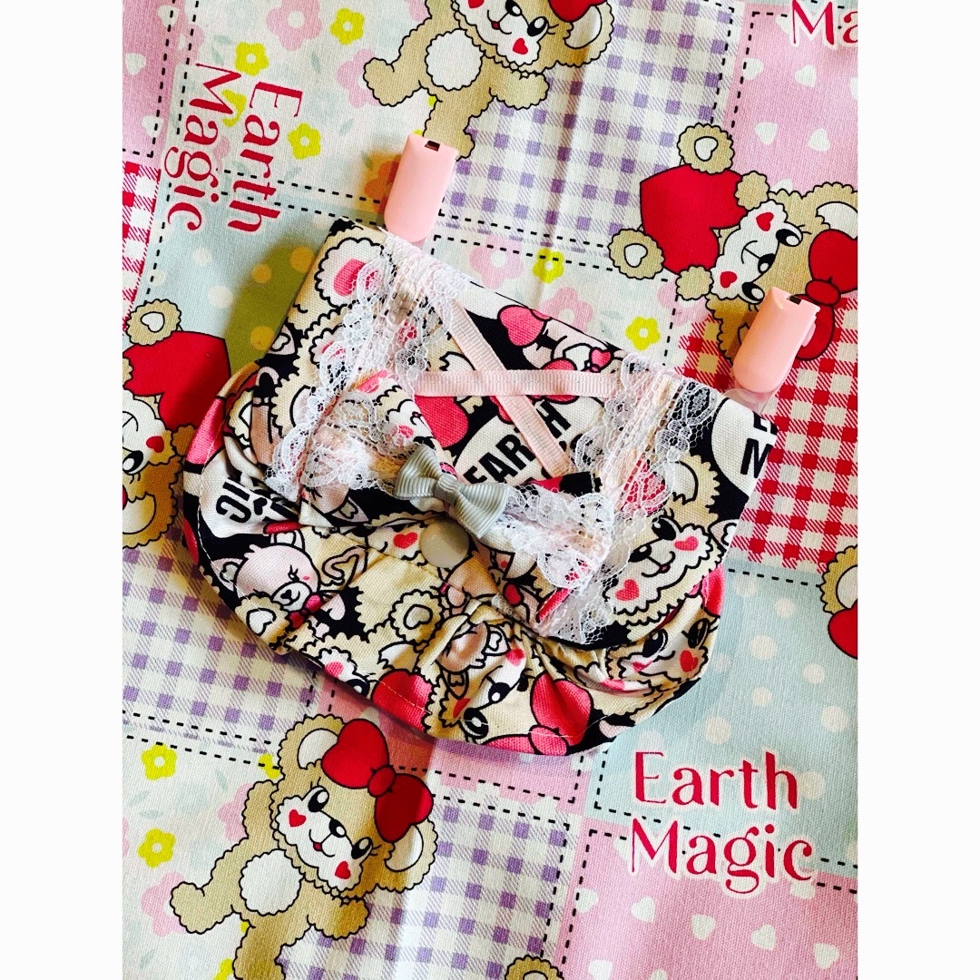 EARTHMAGIC(アースマジック)の移動ポケット🎀 ハンドメイドのファッション小物(ポーチ)の商品写真