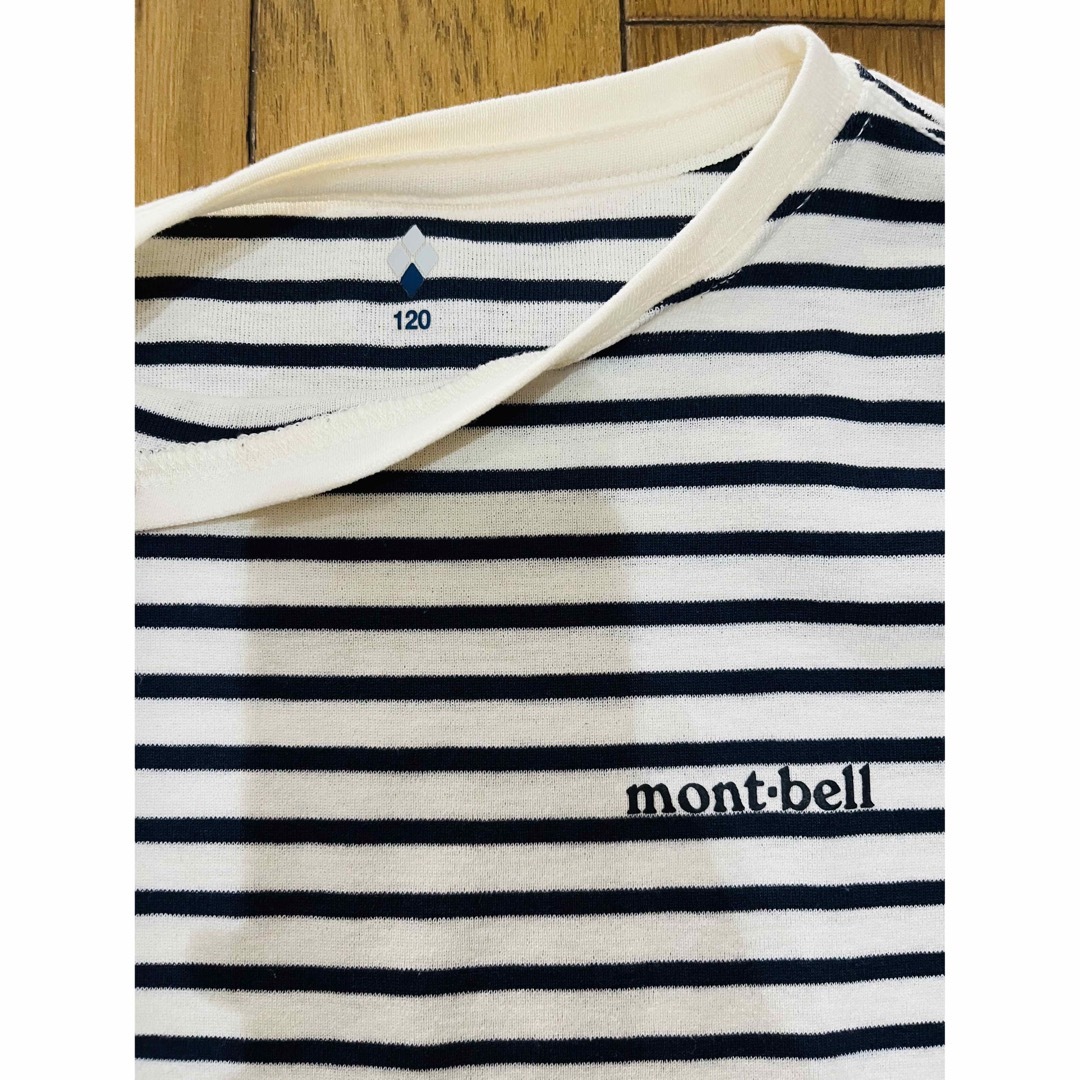 mont bell(モンベル)の専用　モンベル長袖120 キッズ/ベビー/マタニティのキッズ服男の子用(90cm~)(Tシャツ/カットソー)の商品写真