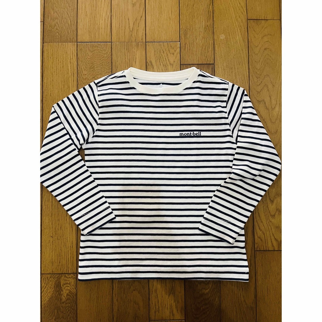 mont bell(モンベル)の専用　モンベル長袖120 キッズ/ベビー/マタニティのキッズ服男の子用(90cm~)(Tシャツ/カットソー)の商品写真