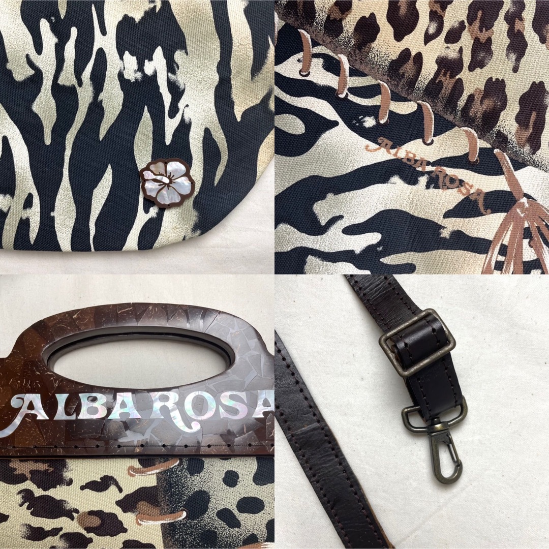 ALBA ROSA(アルバローザ)のALBA  ROSA アルバローザ　非売品　1点物　ハンドバッグ レディースのバッグ(ハンドバッグ)の商品写真