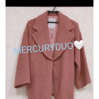 MERCURYDUO - マーキュリーデュオ　シャギーコート　ハーフコート　コート　ショートコート　ピンク