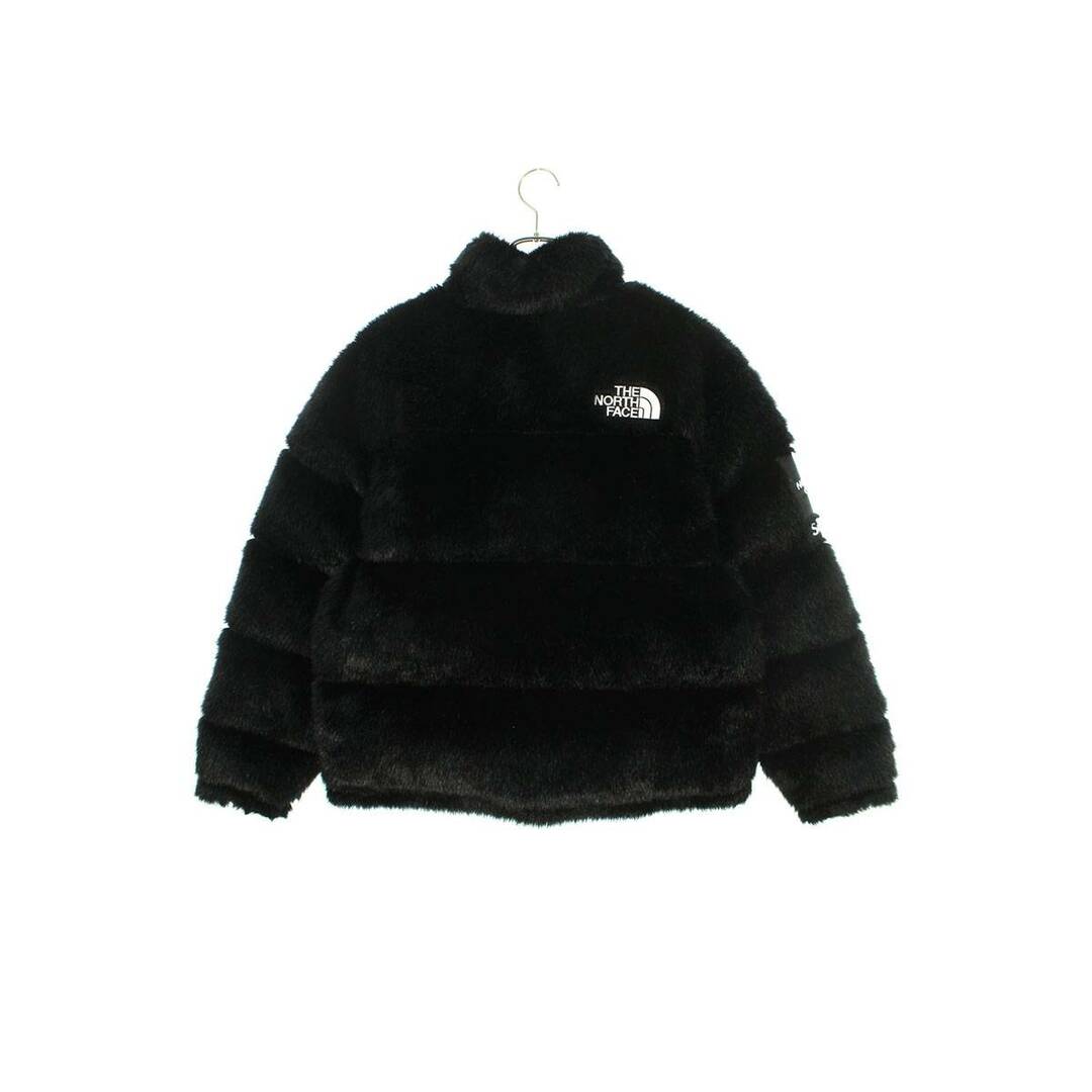 supreme faux fur nuptse jacket 黒M ヌプシ