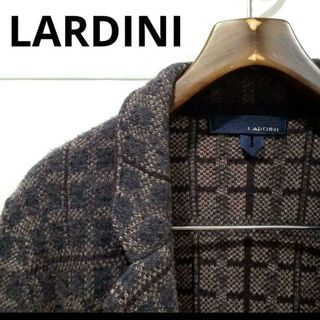 ラルディーニ(LARDINI)の【レア！】ラルディーニ  チェック柄 ウール 2B ジャケット(テーラードジャケット)