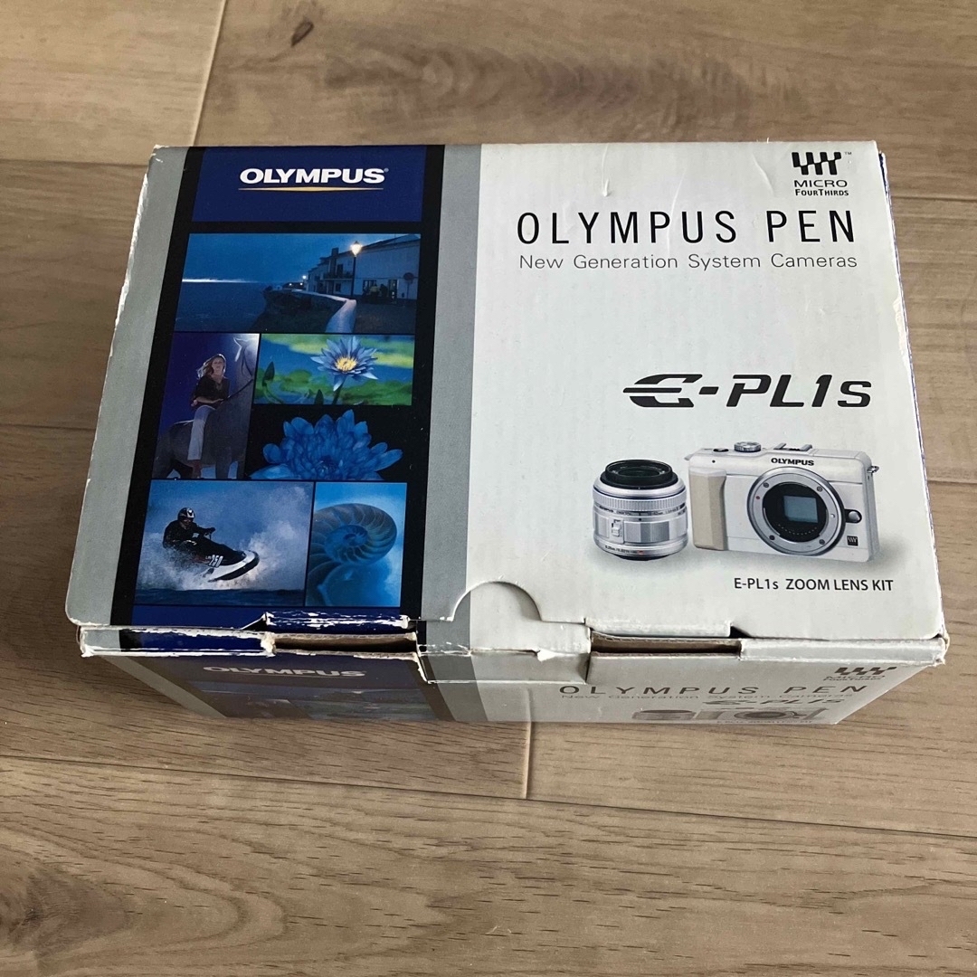 OLYMPUS - OLYMPUS E-PL1S E-PL1S レンズキット WHITEの通販 by ぽぴ's