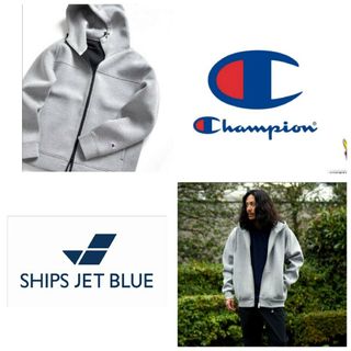 チャンピオン(Champion)の【未使用/別注】Champion×SHIPS WRAP-AIR ジップパーカー(パーカー)