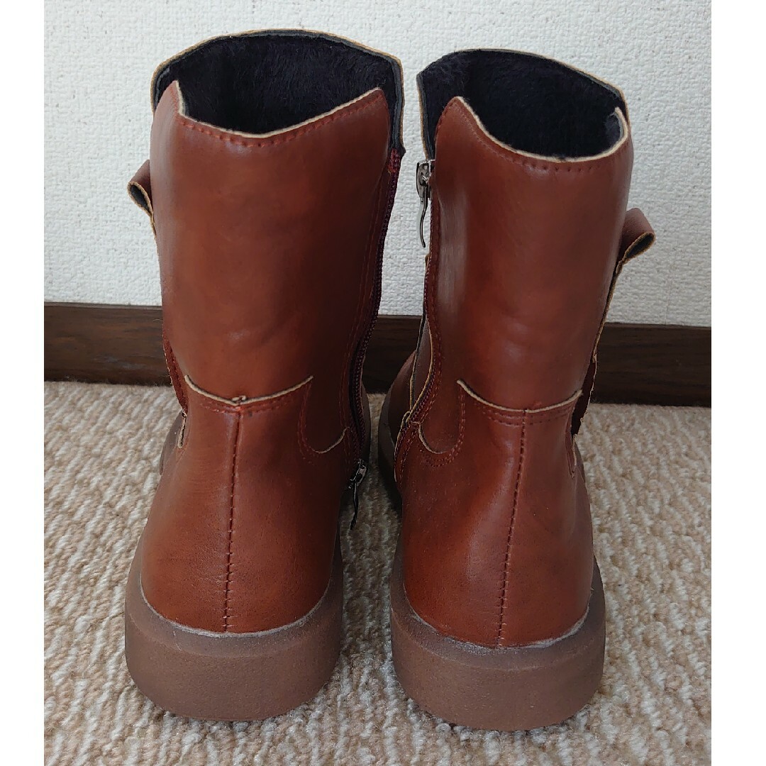 ショートブーツ ブラウン サイズ40(25cm) レディースの靴/シューズ(ブーツ)の商品写真