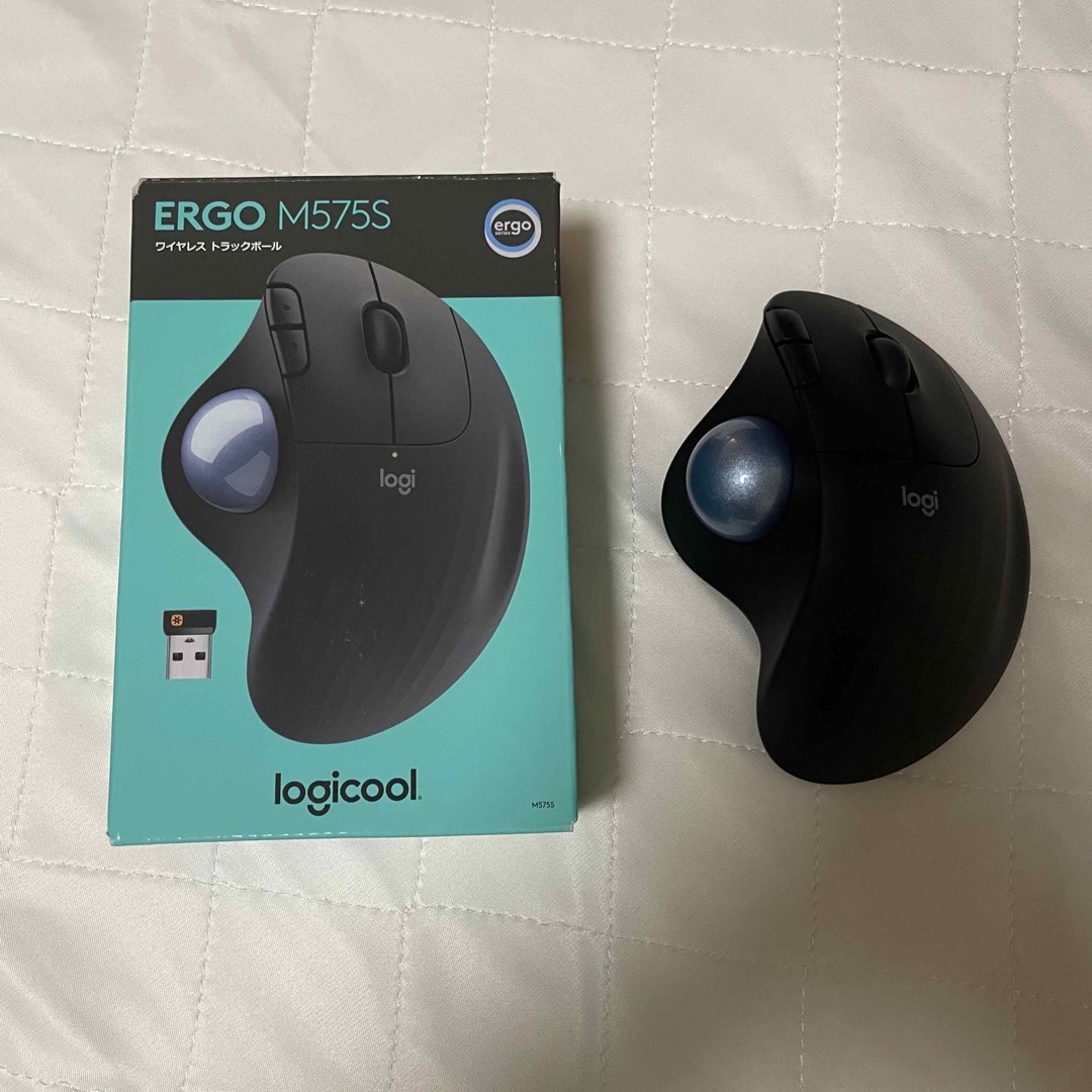 Logicool ERGO M575Sワイヤレストラックボールブラック