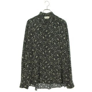 新品！SAINT LAURENT セミシアーハワイアン 長袖シャツ サイズ39