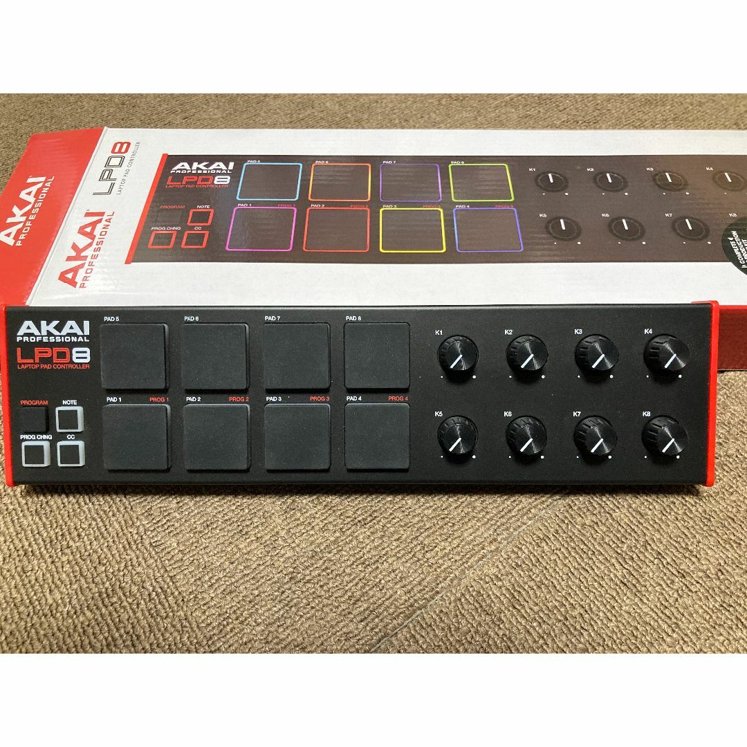 Akai Professional 小型 8パッドUSB MIDIコントローラー