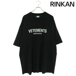 ヴェトモン(VETEMENTS)のヴェトモン  UE54TR170B フロントプリントTシャツ メンズ S(Tシャツ/カットソー(半袖/袖なし))