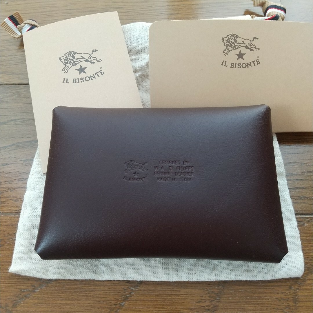 新品 IL BISONTE イルビゾンテ 　カードケース　名刺入れ