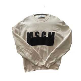 エムエスジイエム(MSGM)の《最終値下げ‼︎》MSGM エムエスジーエム　スウェット　XSサイズ(トレーナー/スウェット)